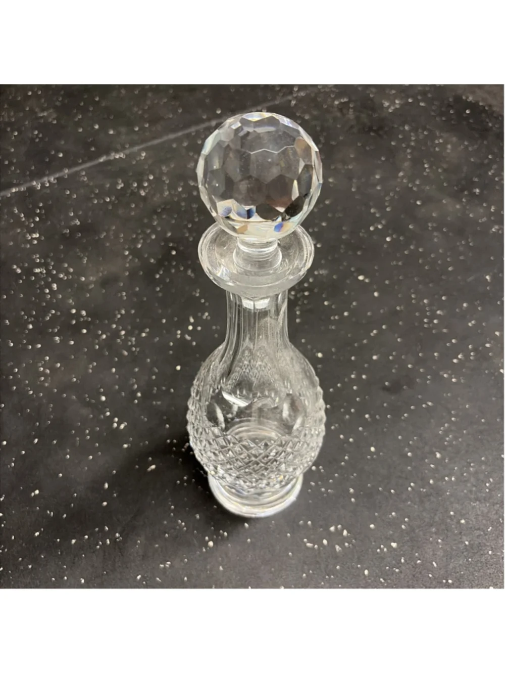 Waterford Colleen Crystal Decanter w/Stopper, 13